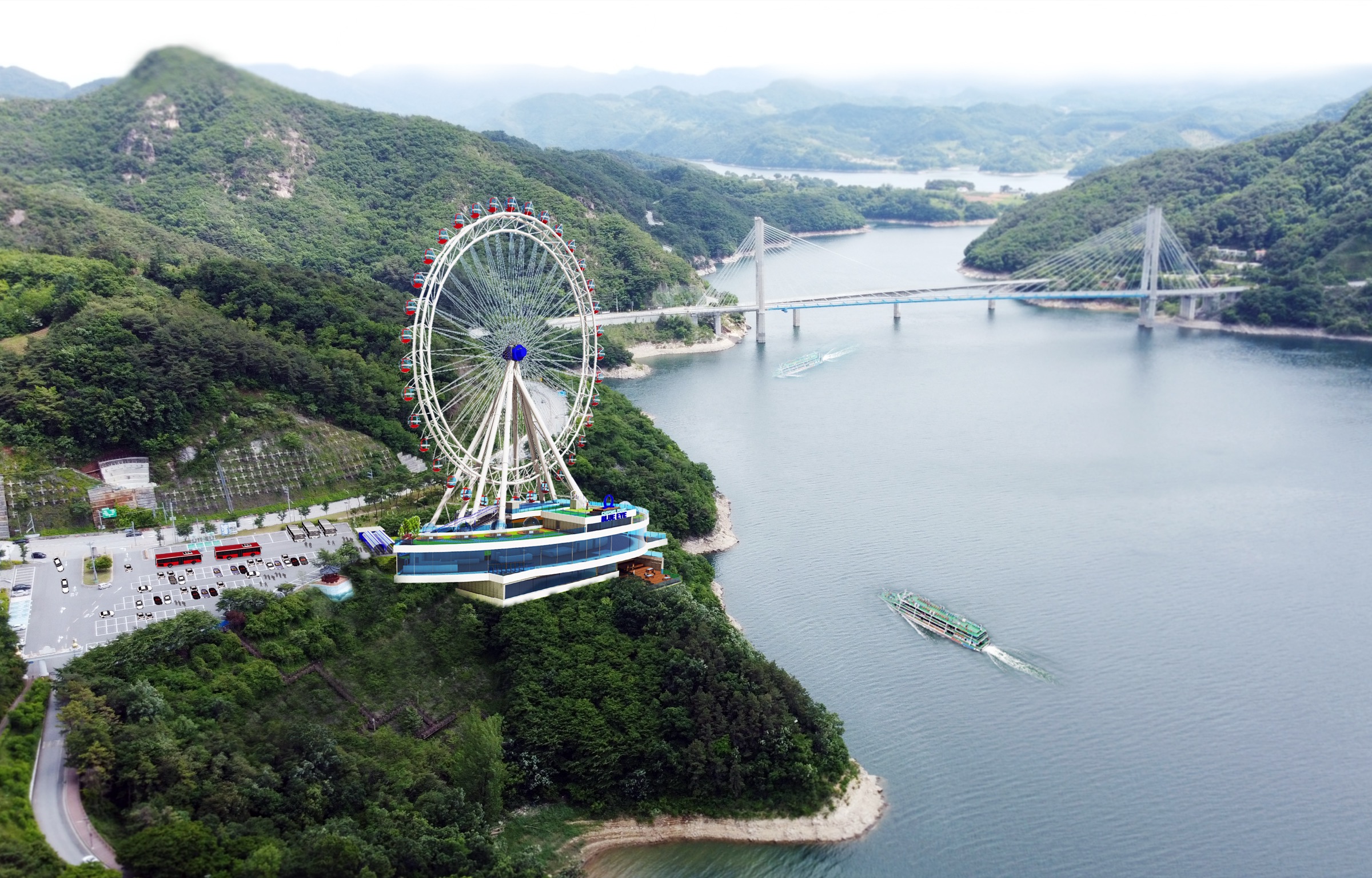 청풍블루아이 배경